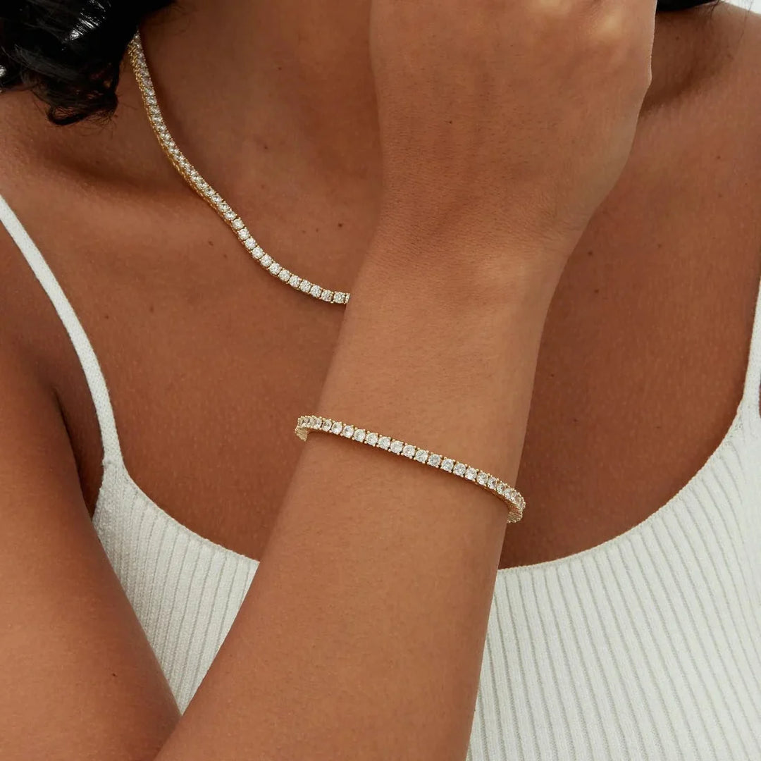 Classic Crystal Tennis Bracelet