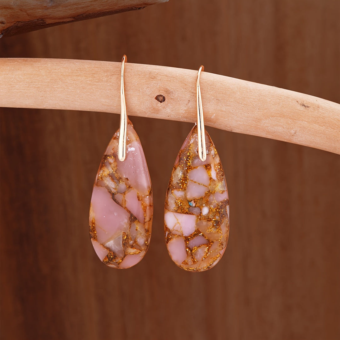 Trendy Artisan Teardrop Earrings