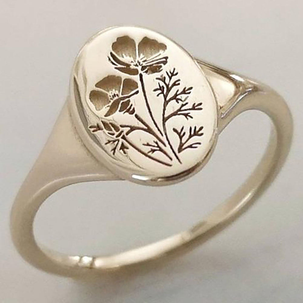 Nature Inspired Grace Ring