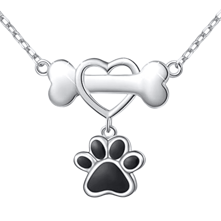 Silver Best Friend Heart Pendant Necklace