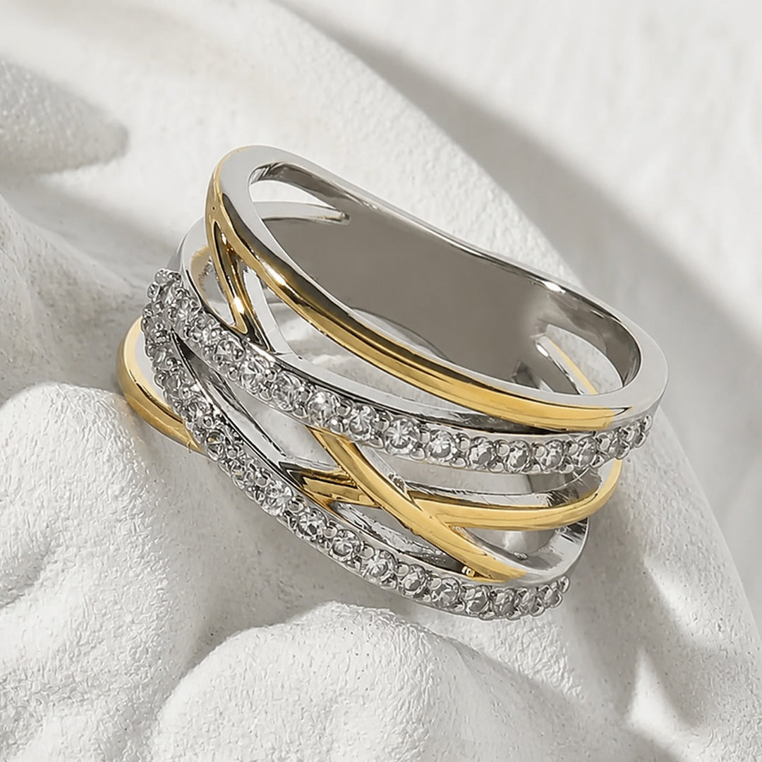 Regal Zirconia Statement Ring