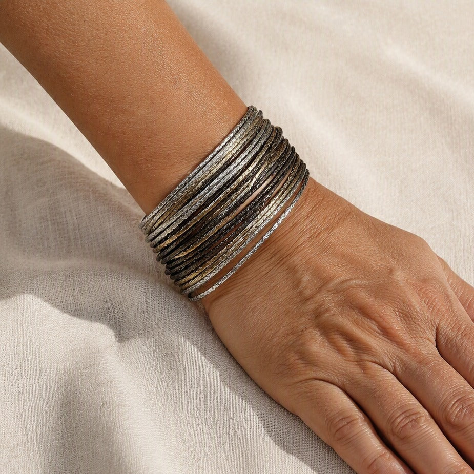 Elevated Wrap Statement Bracelet