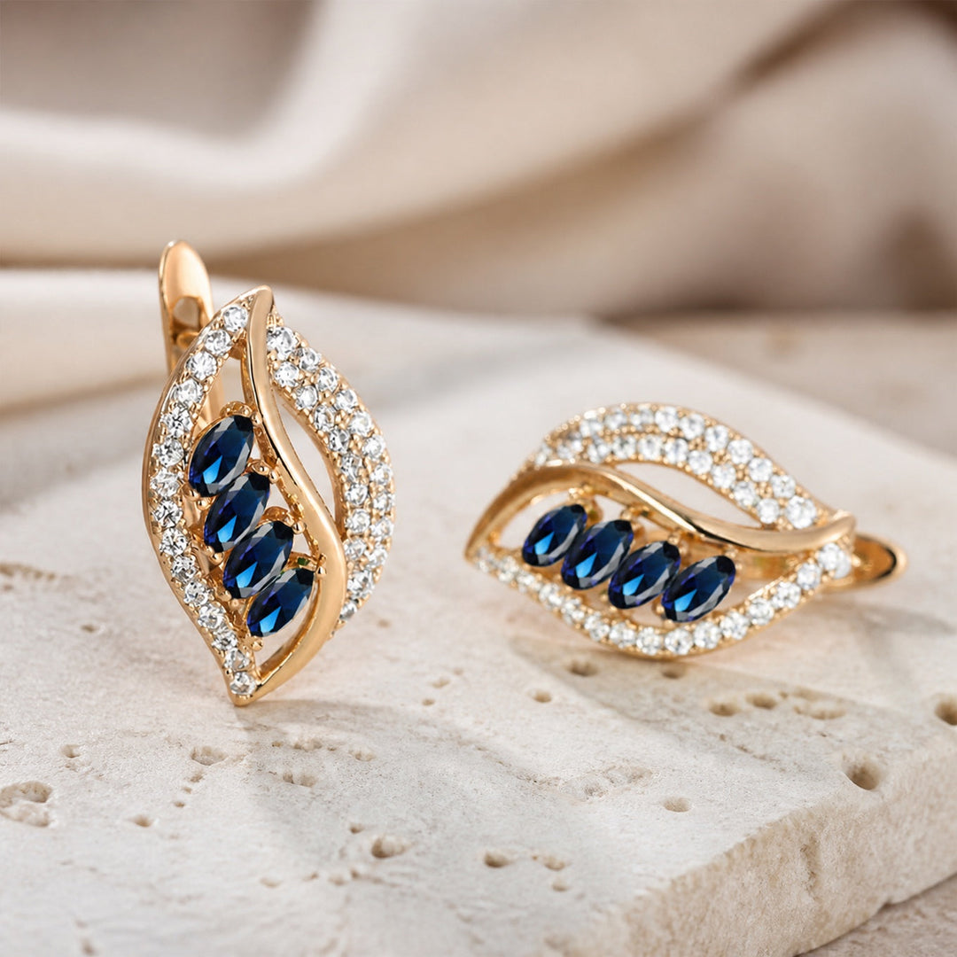 Isola Caelurelle Gold Earrings