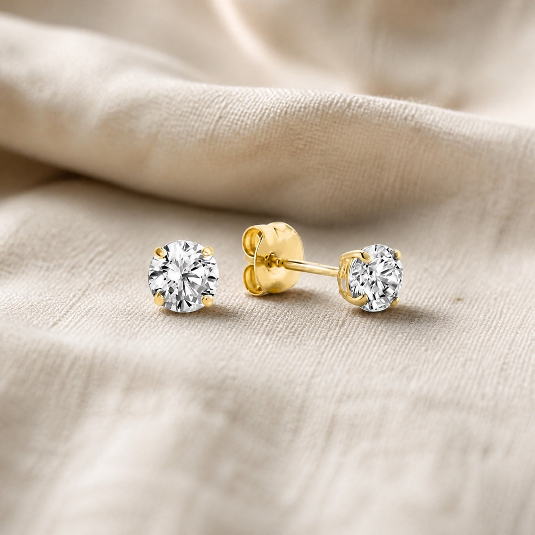 Premium Stone Stud Earrings