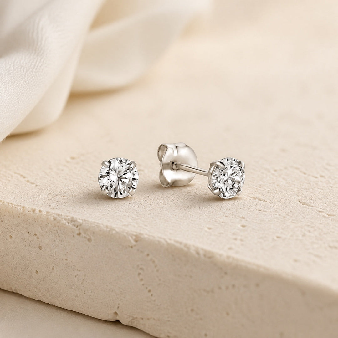 Premium Stone Stud Earrings