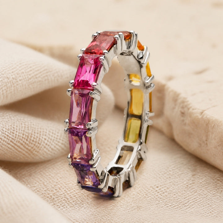 Couture Multicolour Cubic Zirconia Ring
