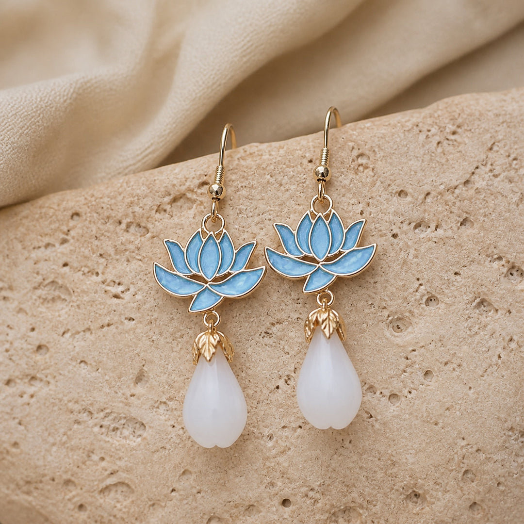 Exquisite Floral Cascade Earrings