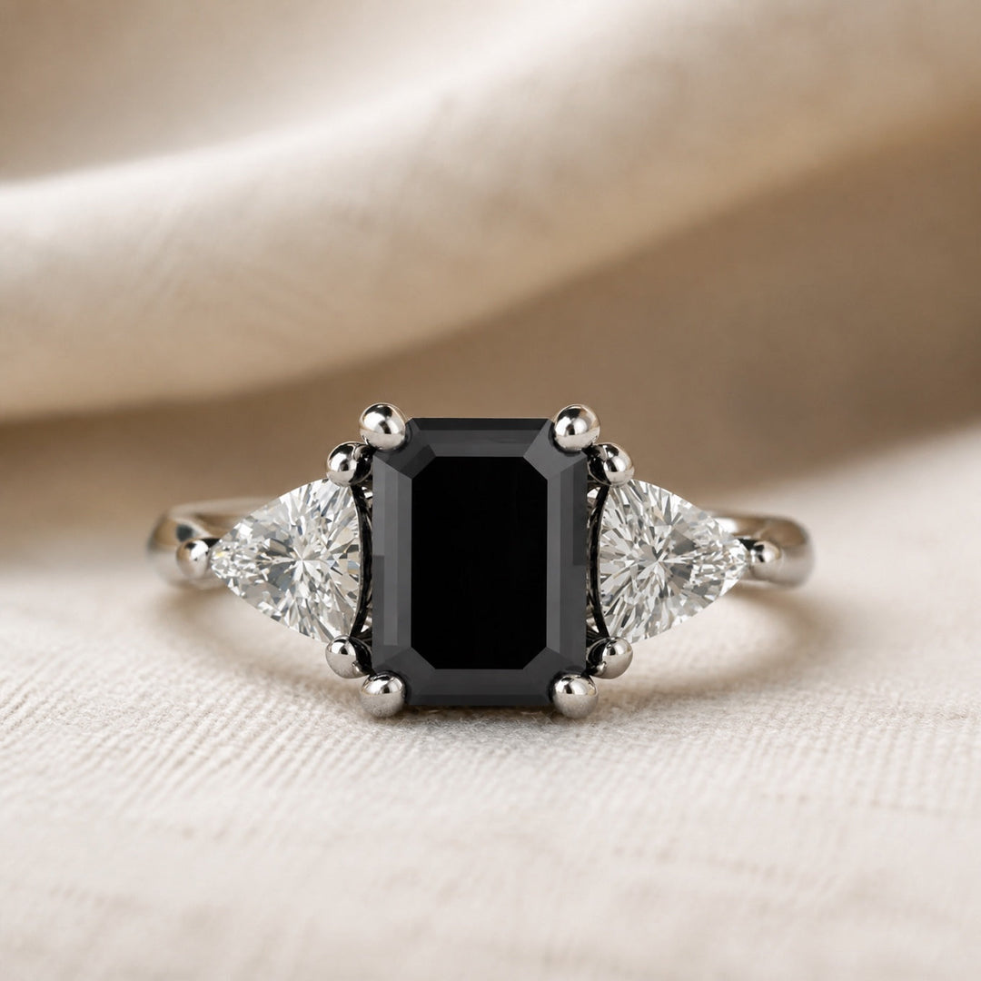 Silver Prestige Onyx Ring