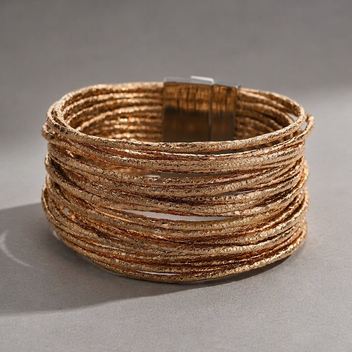 Elevated Wrap Statement Bracelet