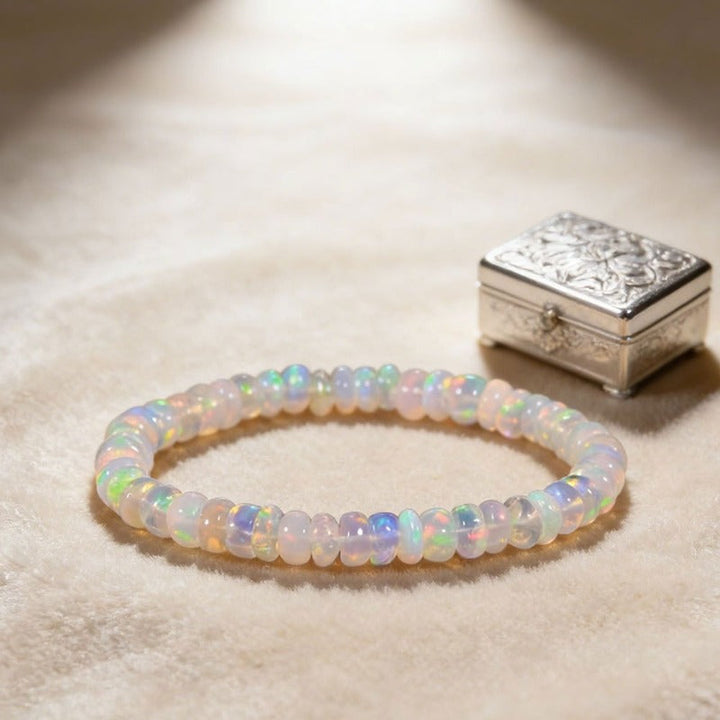 Menopause Natural Ethiopian Opal Bracelet