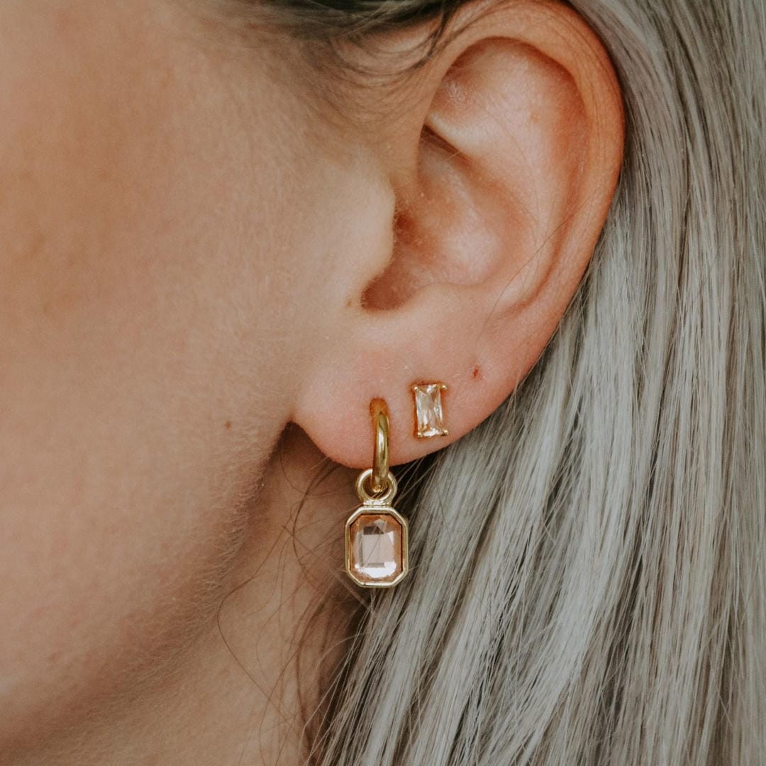 Elegant Leonore Stone Accent Earrings