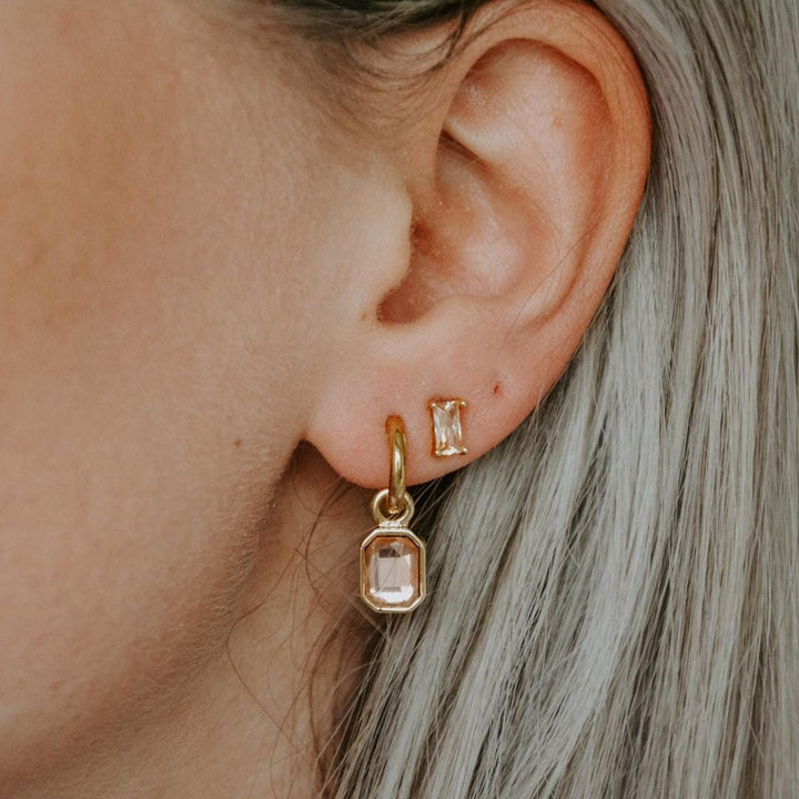 Elegant Leonore Stone Accent Earrings