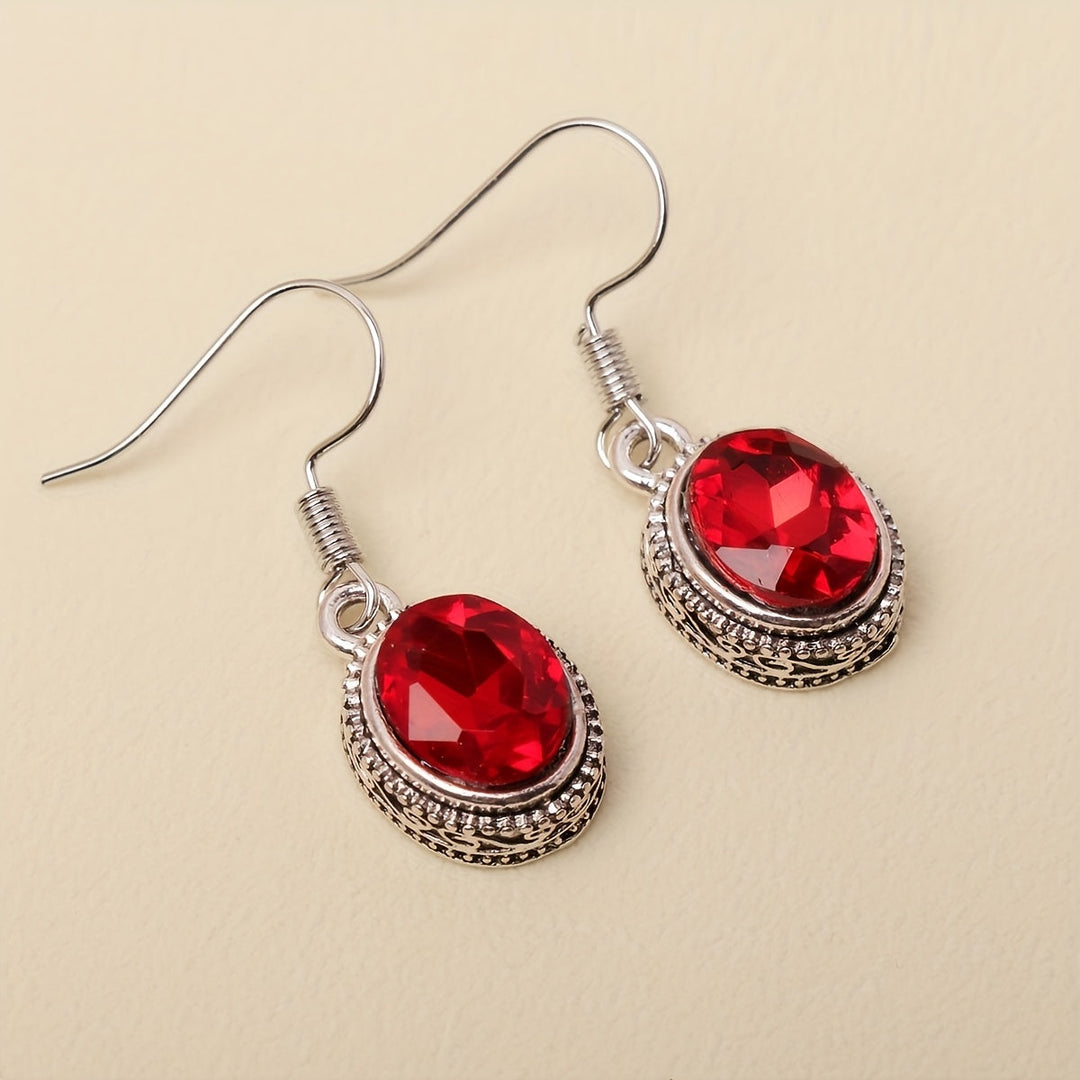 Opulent Oval Pearl Sterling Earrings