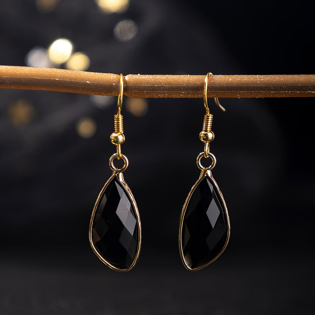 Majestic Horse Eye Cut Drop Earrings