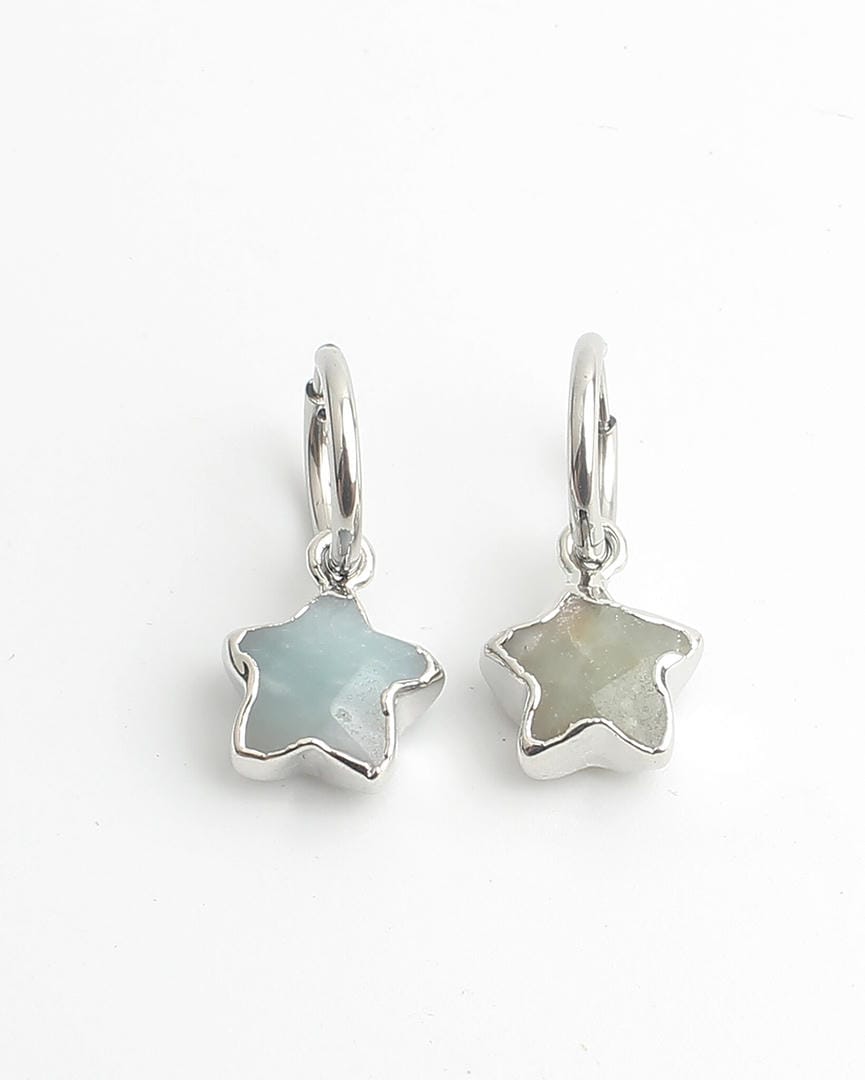 Starry Lovely Stone Earrings