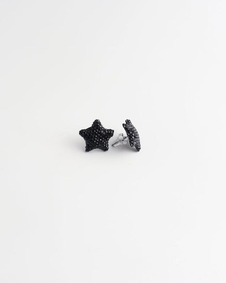 Pave Star Stud Earrings