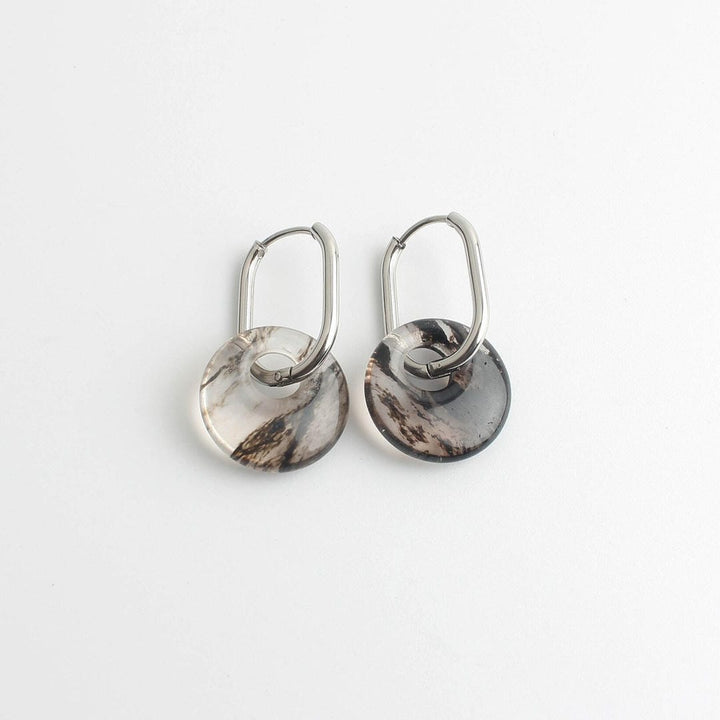 Tirza Earrings Natural Stone