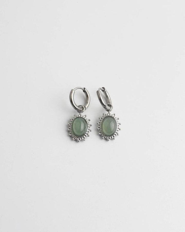 Jolie Earrings Natural Stone Stainless Steel