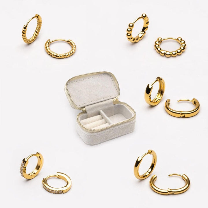 Everyday Hoops Earrings Set