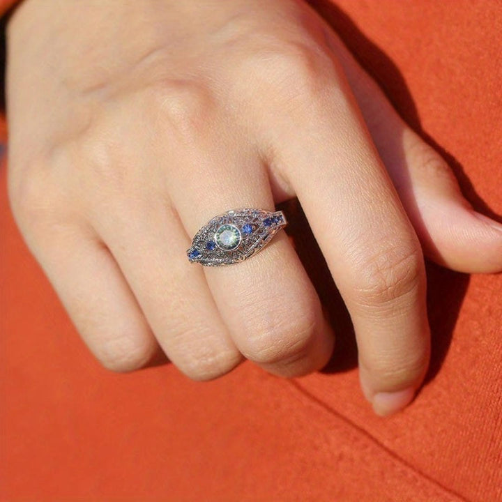 Windsor Azure Ring Cubic Zirconia