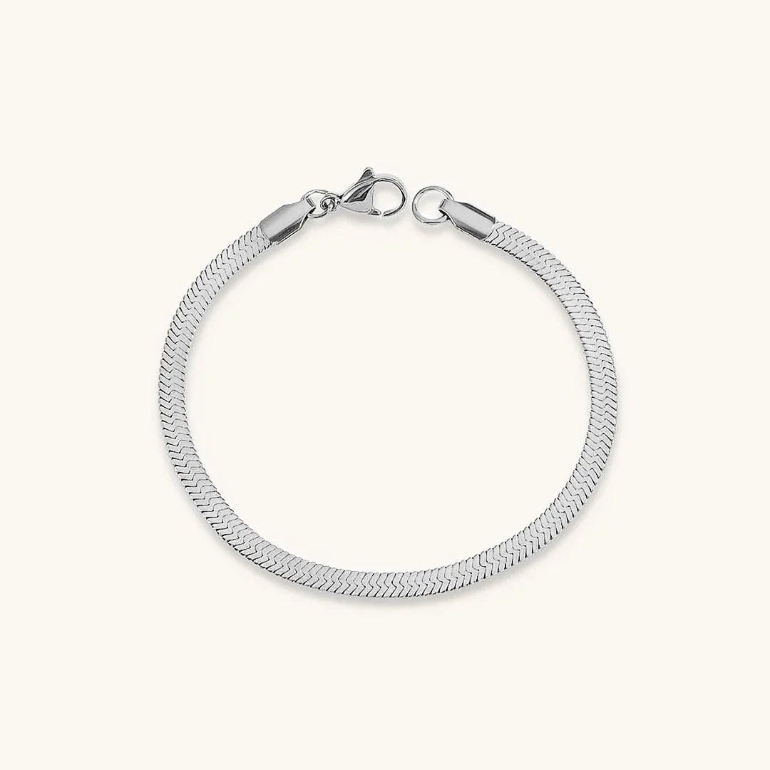 Lustrous Vida Herringbone Wristpiece