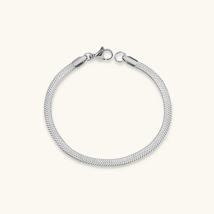 Lustrous Vida Herringbone Wristpiece