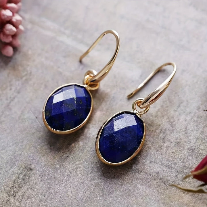 Iconic Oval Pearl Drop Earrings