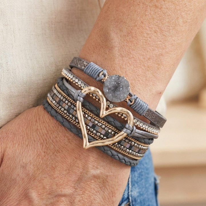 Bohemian Multi-Layer Leather Bracelet
