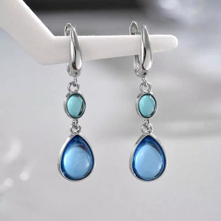 Elite Link Teardrop Pearls Earrings