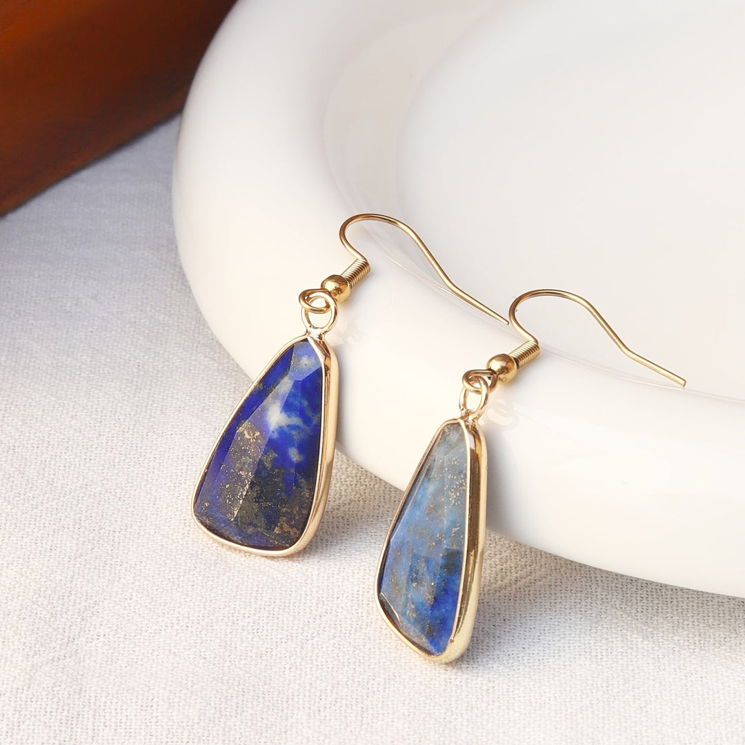 Refined Triangle  Beaded Earrings