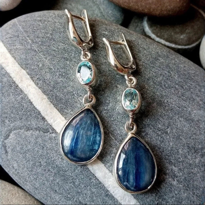 Elite Link Teardrop Pearls Earrings