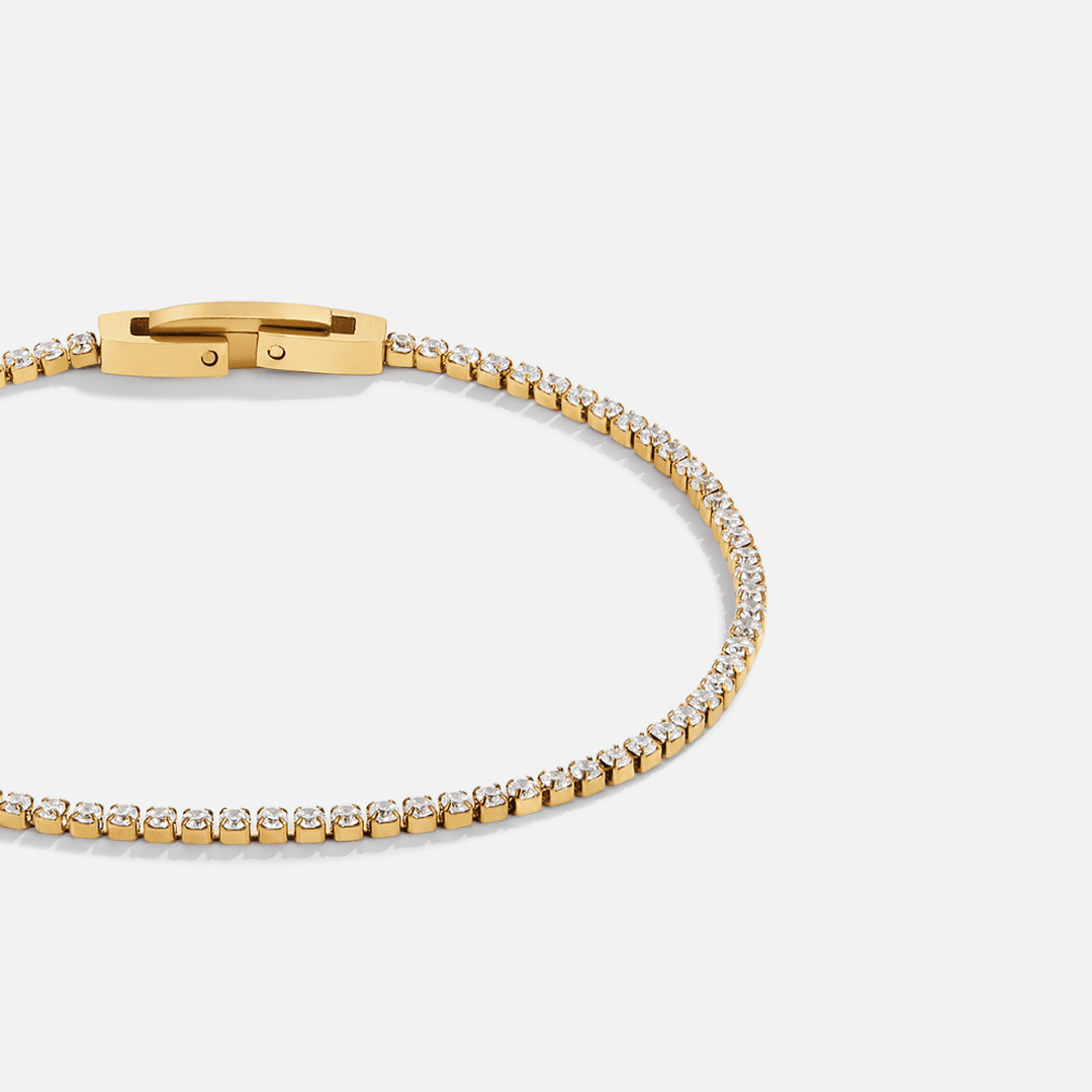 Aurora Crystal Gold Bracelet