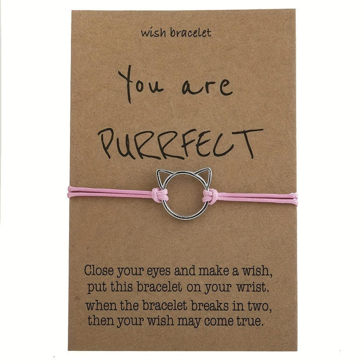 Purrrfect Silver Gifting Bracelet
