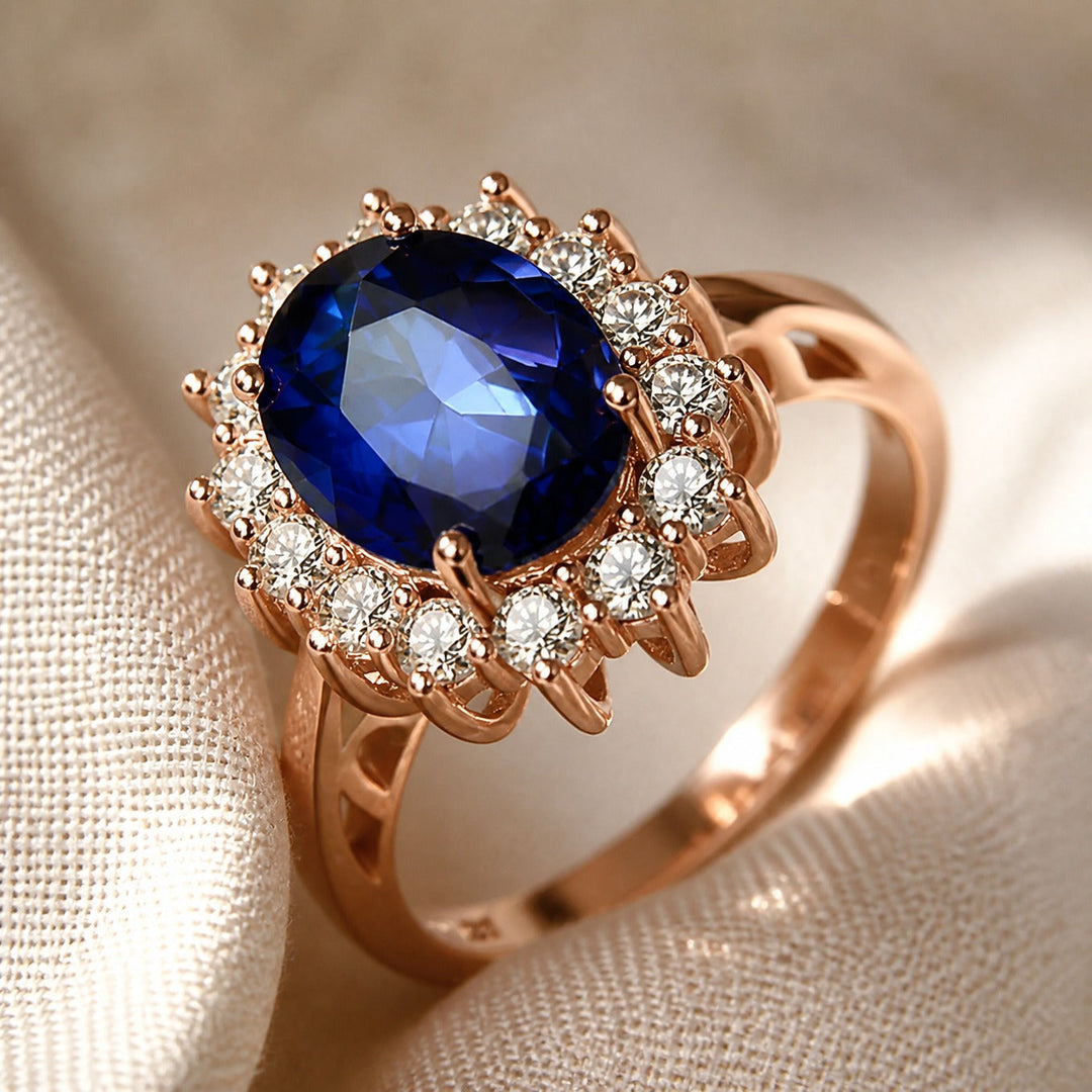 Sapphire Royalty Engagement Ring