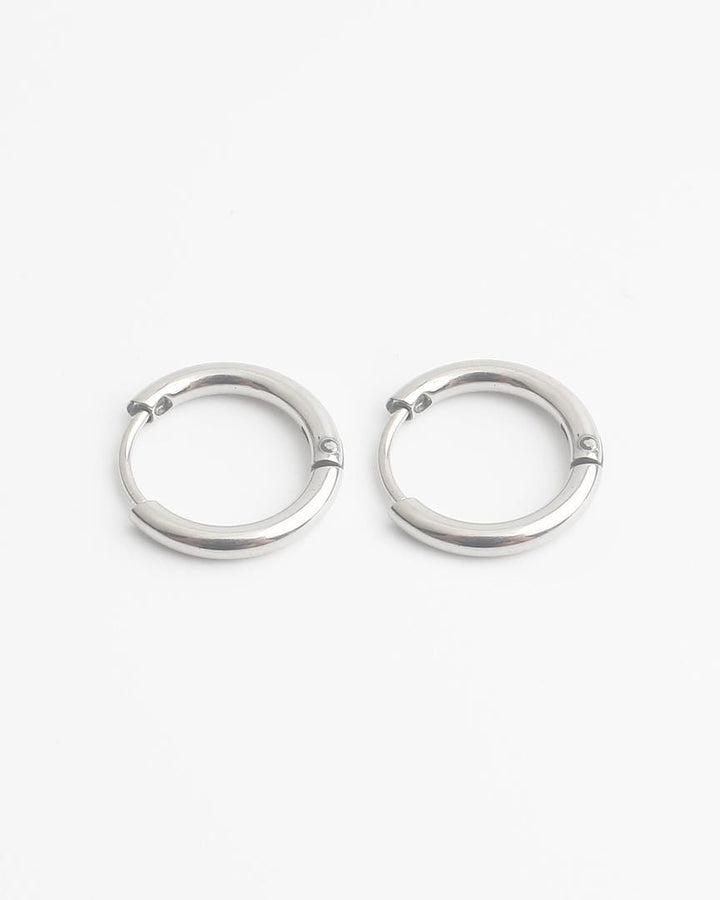 Sleek Huggie Hoop Earrings