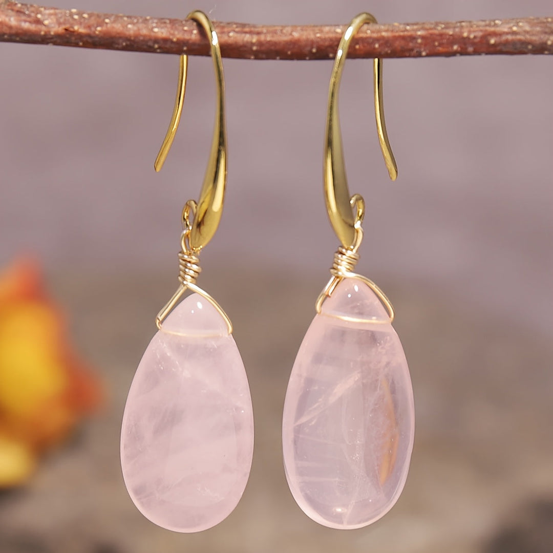 Vintage Boho Water Drop Dangle Earrings