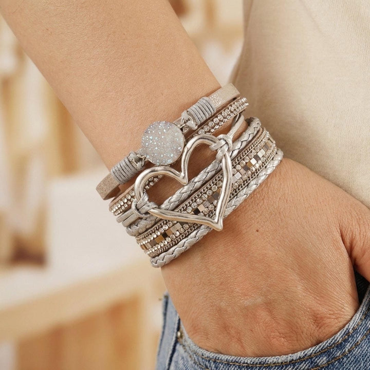 Bohemian Multi-Layer Leather Bracelet