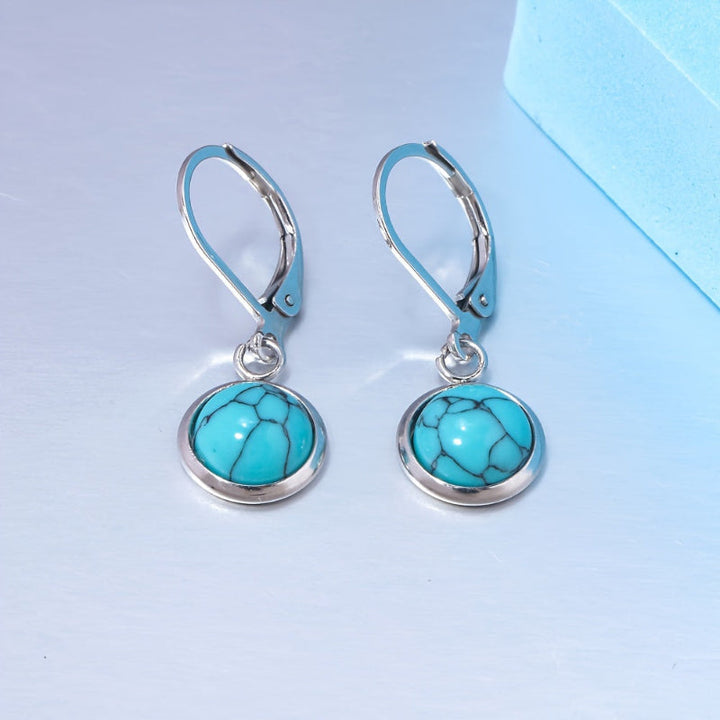 Prestigious Turquoise Dangle Earrings