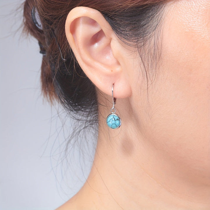 Prestigious Turquoise Dangle Earrings