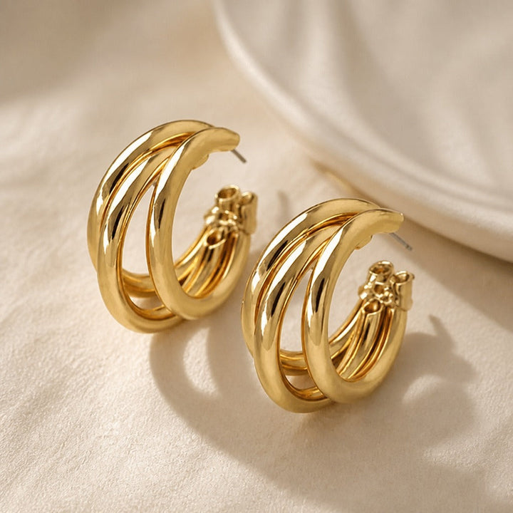 Timeless Twist Hoop Earrings