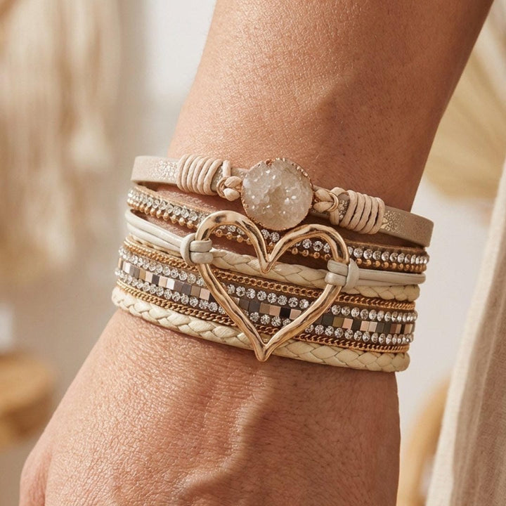 Bohemian Multi-Layer Leather Bracelet