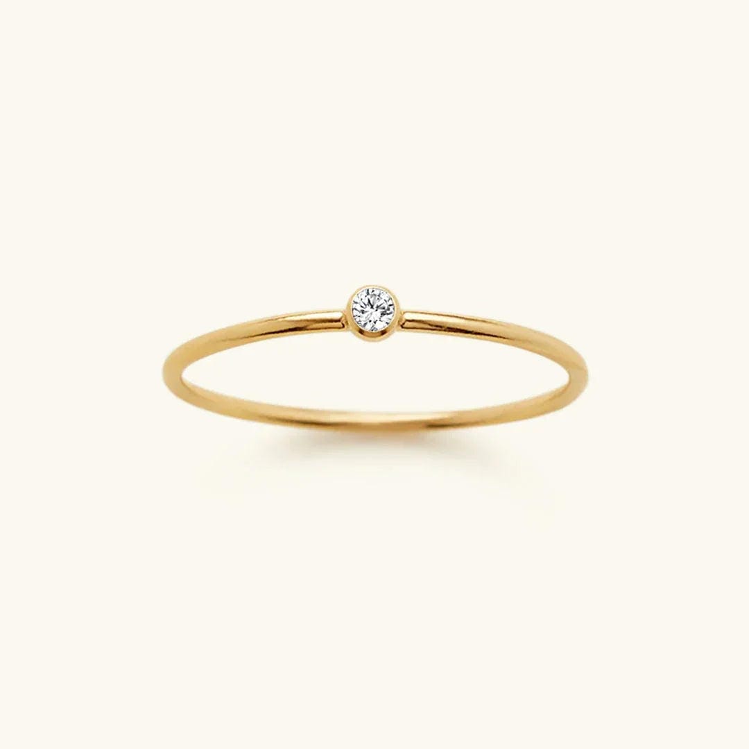 Precious Gemstone Stacker Ring