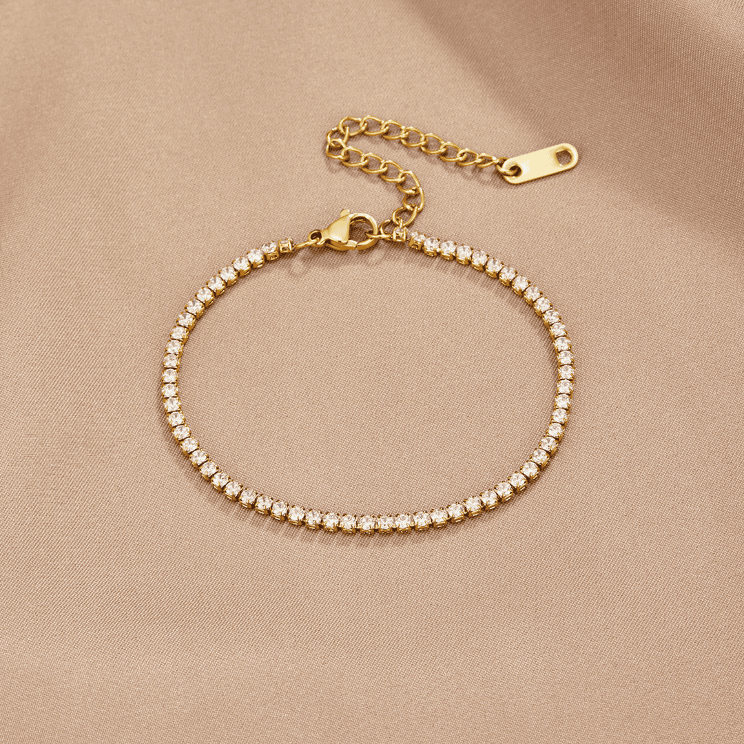 Timeless Gold Tennis Bracelet