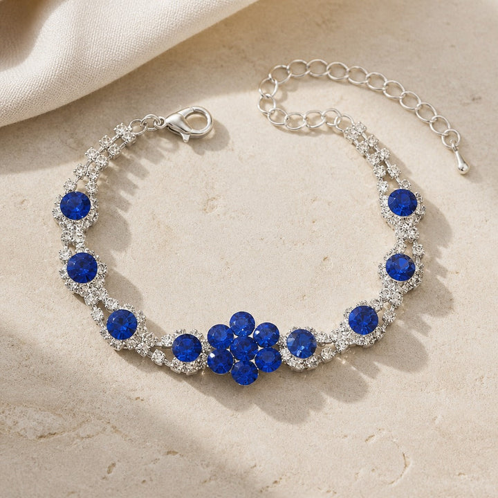 Floral Chain Adjustable Bracelet