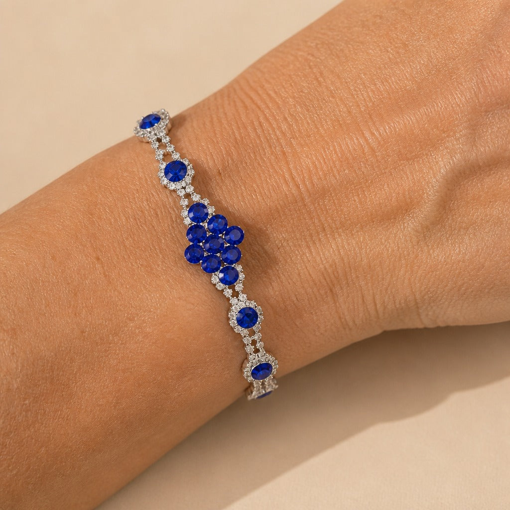 Floral Chain Adjustable Bracelet