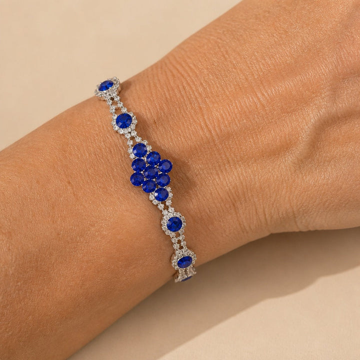 Floral Chain Adjustable Bracelet