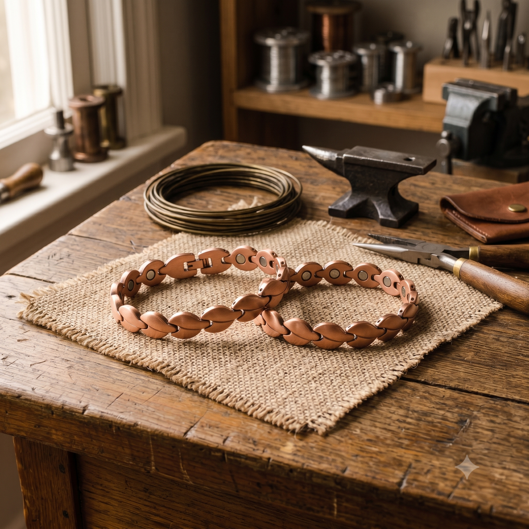 Bog Copper Anklet