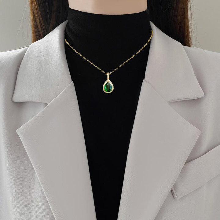 Royal Emerald Gold Set