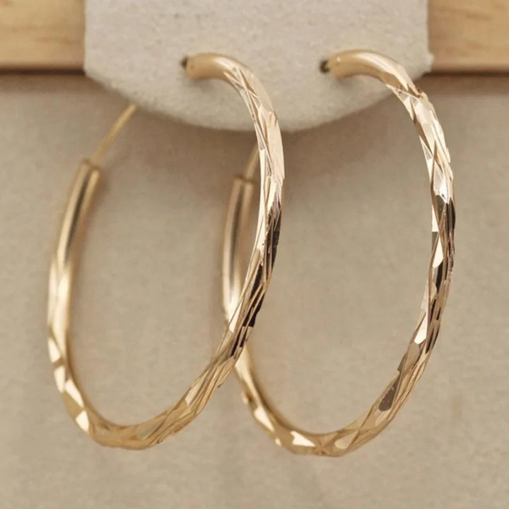 Dazzling Minimalist Hoop Earrings