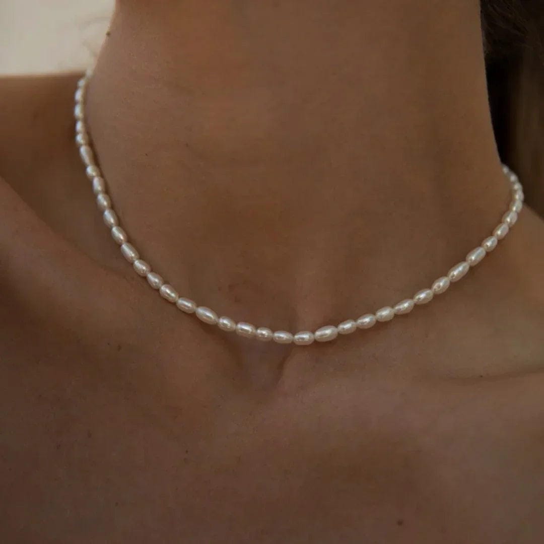 Radiant Freshwater Pearl Choker